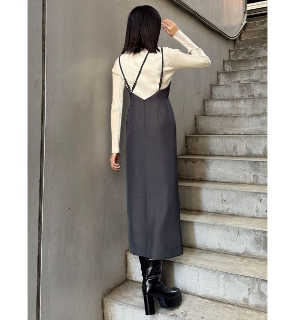 MURUA「ストリングキャミワンピース【セットアップ着用可】」|ワンピース|