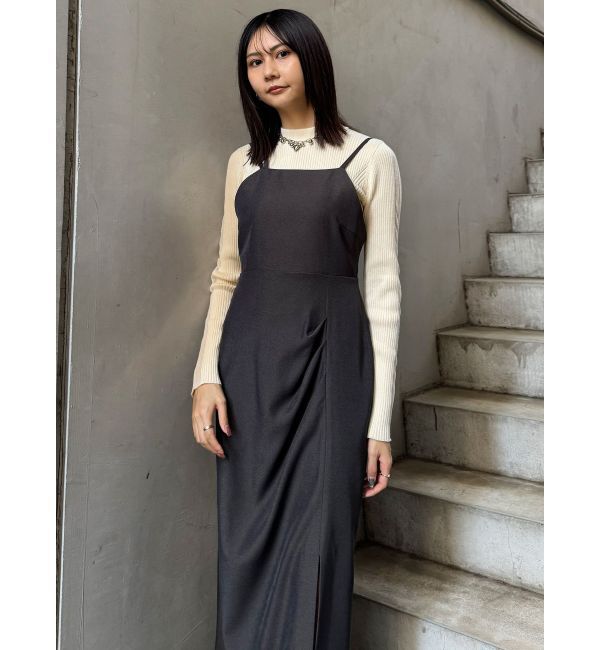 MURUA「ストリングキャミワンピース【セットアップ着用可】」|ワンピース|