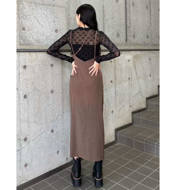 MURUA「ストリングキャミワンピース【セットアップ着用可】」|ワンピース|