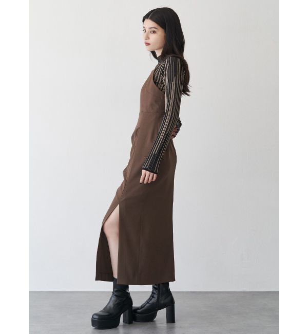 MURUA「ストリングキャミワンピース【セットアップ着用可】」|ワンピース|