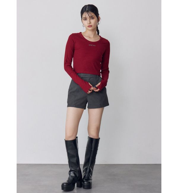 MURUA「フェイクスウェードショートパンツ」|その他|