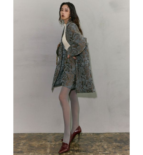 MURUA「【YUKKOコラボ】レースアップジャガードミニスカート【セットアップ着用可】」|スカート|