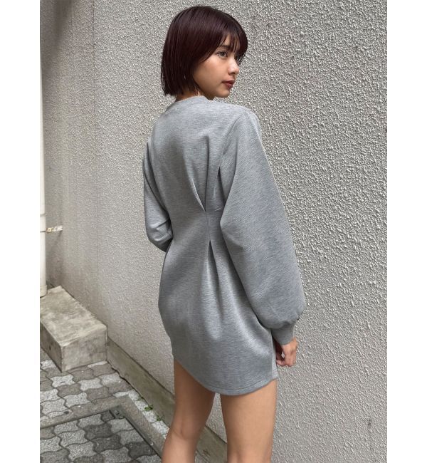 MURUA「デザインレースアップミニワンピース」|ワンピース|