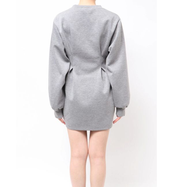 MURUA「デザインレースアップミニワンピース」|ワンピース|