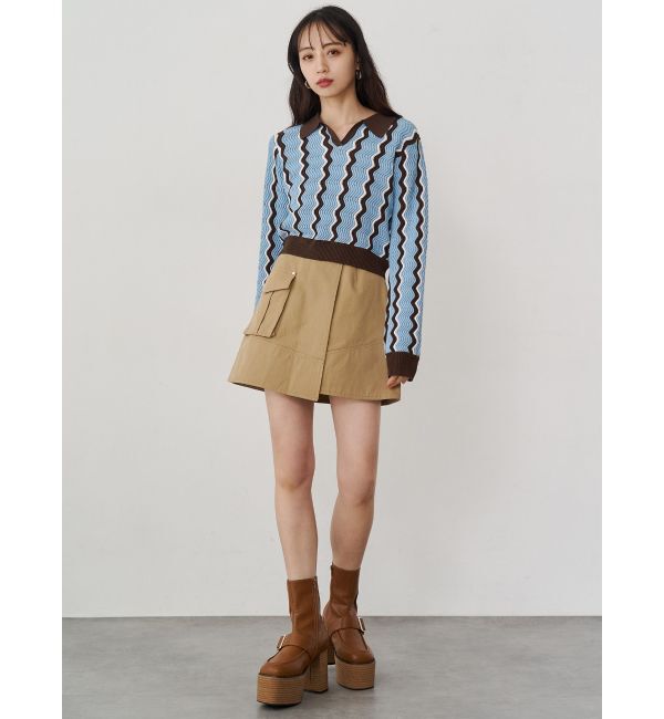 MURUA「アシメチノミニスカート」|スカート|