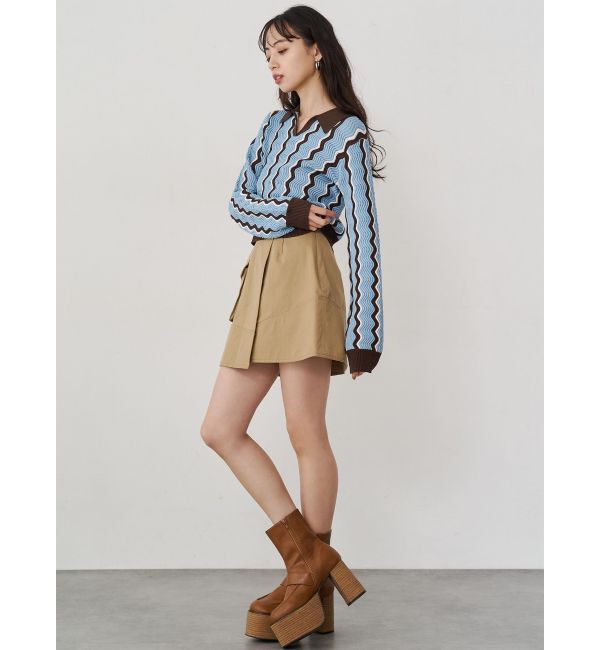 MURUA「アシメチノミニスカート」|スカート|