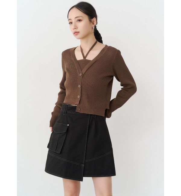 MURUA「アシメチノミニスカート」|スカート|