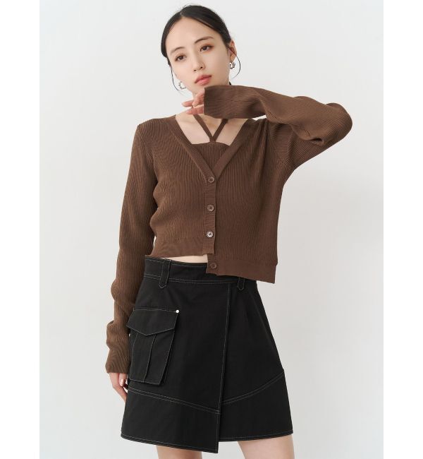 MURUA「アシメチノミニスカート」|スカート|