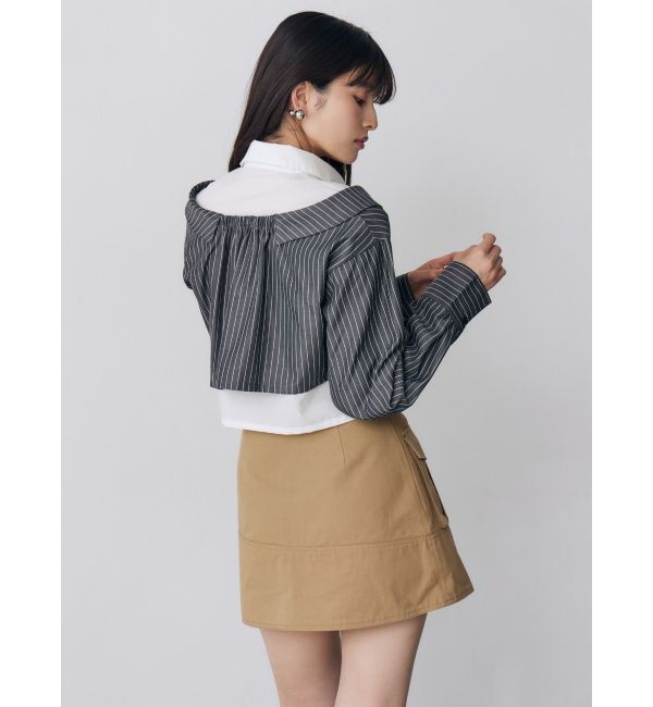 MURUA「アシメチノミニスカート」|スカート|