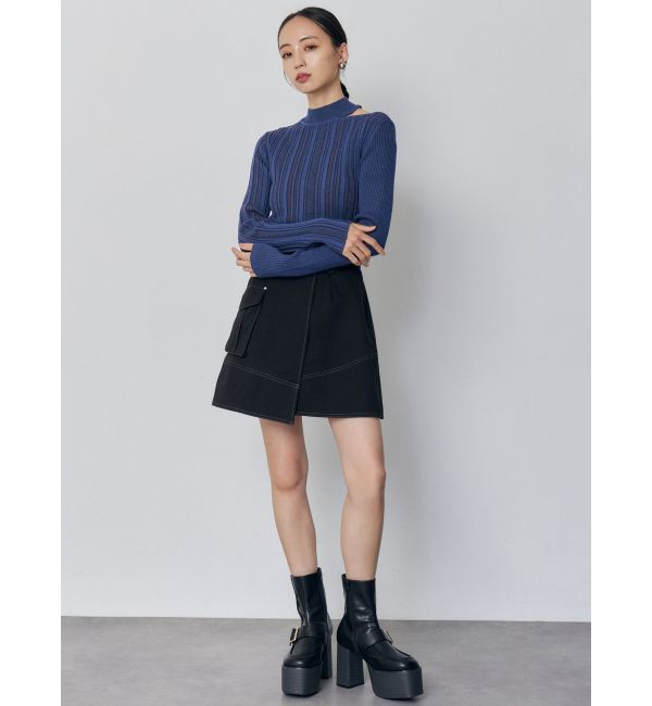 MURUA「アシメチノミニスカート」|スカート|