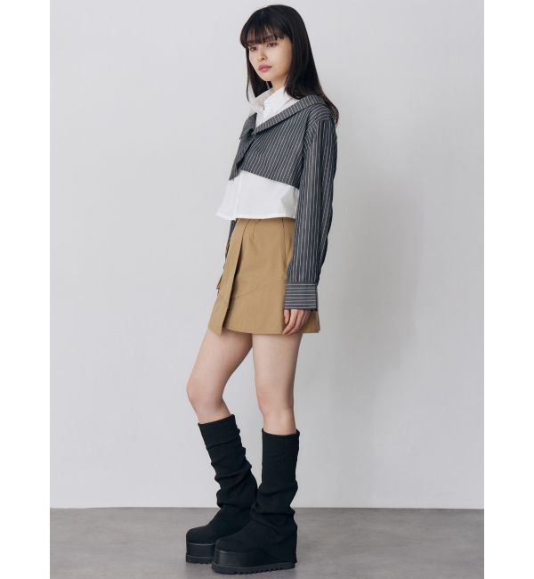 MURUA「アシメチノミニスカート」|スカート|