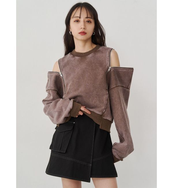 MURUA「アシメチノミニスカート」|スカート|