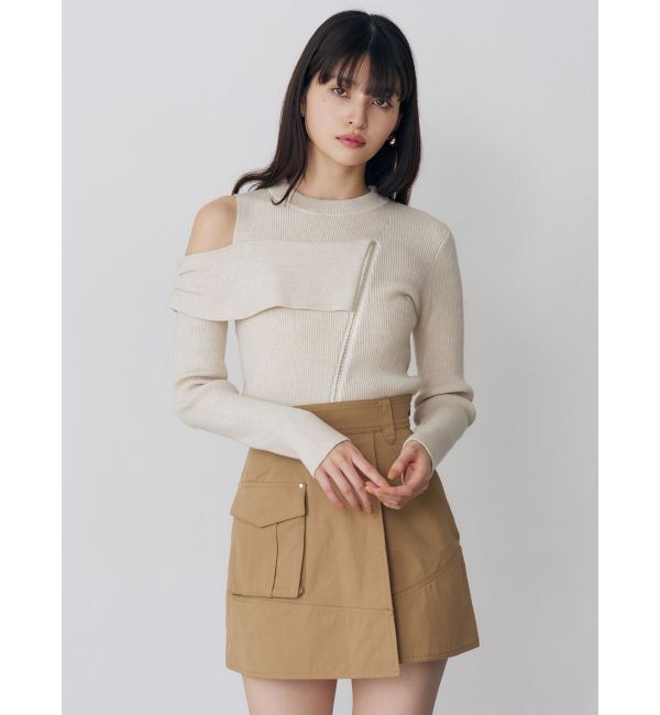 MURUA「アシメチノミニスカート」|スカート|