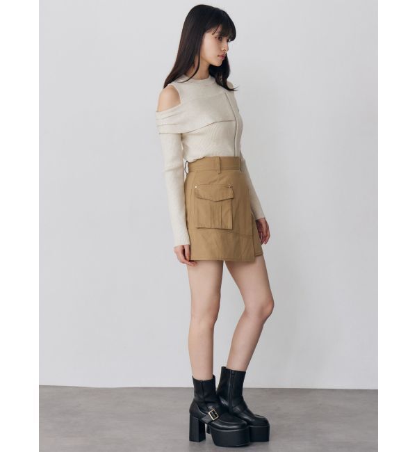 MURUA「アシメチノミニスカート」|スカート|