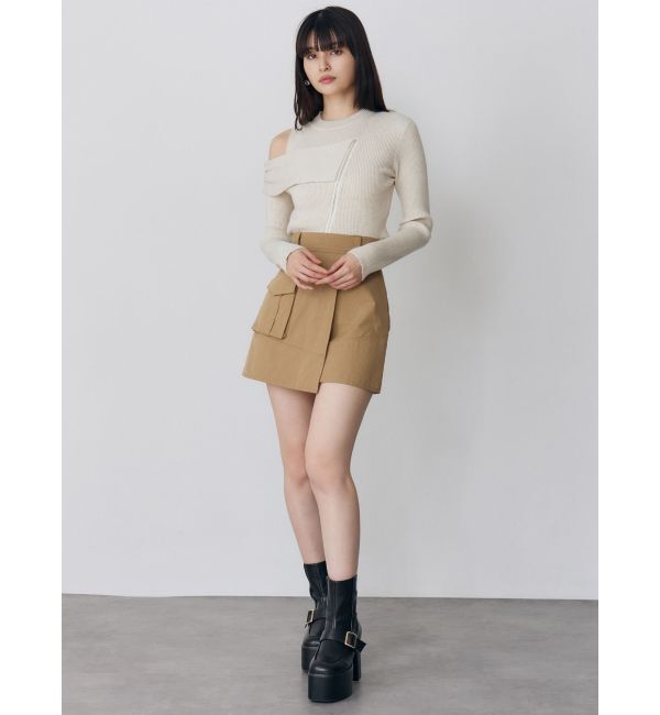 MURUA「アシメチノミニスカート」|スカート|