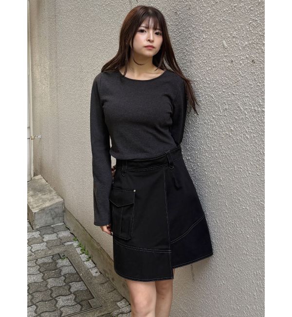 MURUA「アシメチノミニスカート」|スカート|