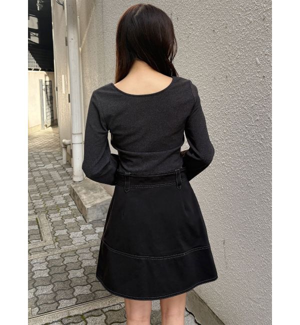 MURUA「アシメチノミニスカート」|スカート|