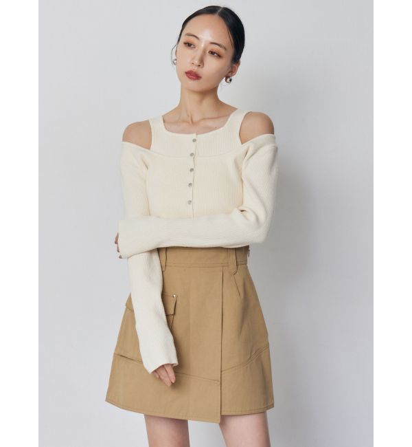 MURUA「アシメチノミニスカート」|スカート|