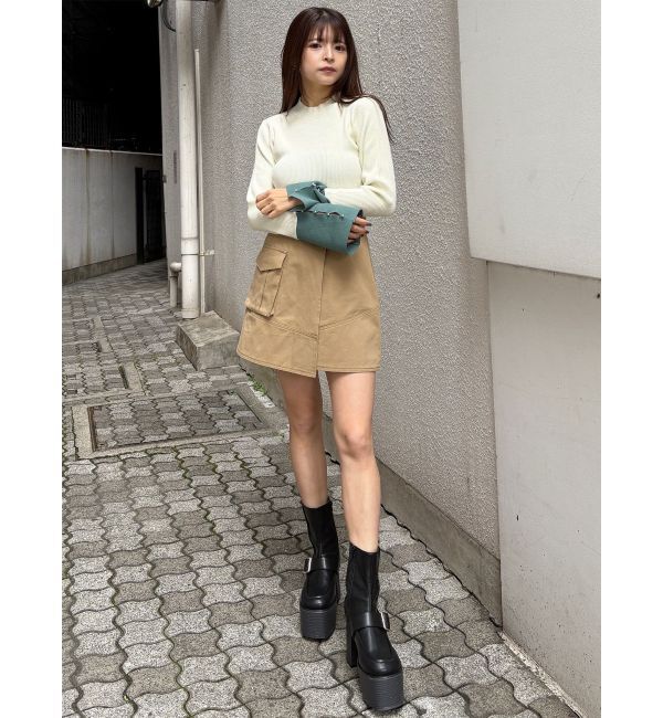 MURUA「アシメチノミニスカート」|スカート|
