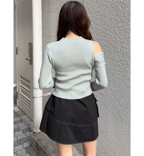 MURUA「アシメチノミニスカート」|スカート|