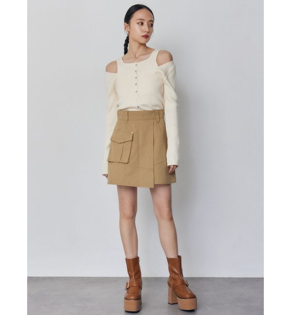 MURUA「アシメチノミニスカート」|スカート|