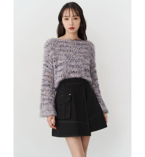 MURUA「アシメチノミニスカート」|スカート|