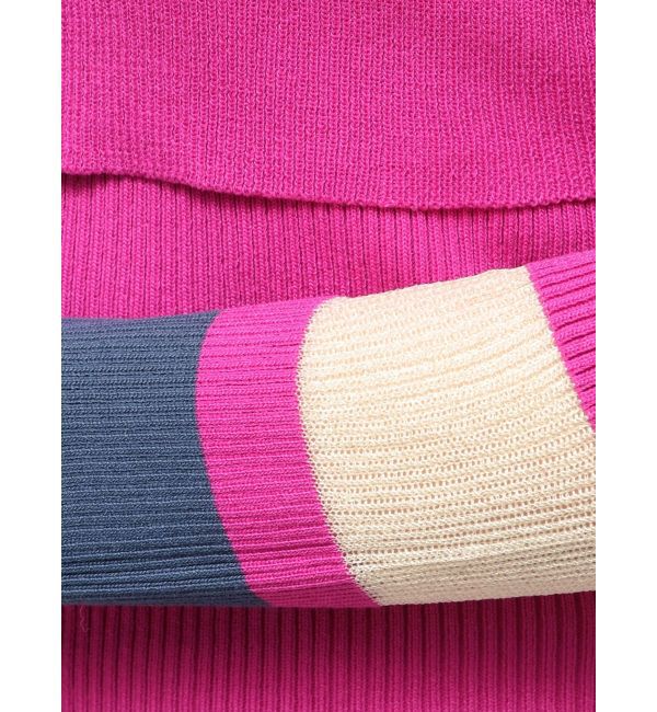 MURUA「バイカラーレイヤードニット」|ニット・セーター|