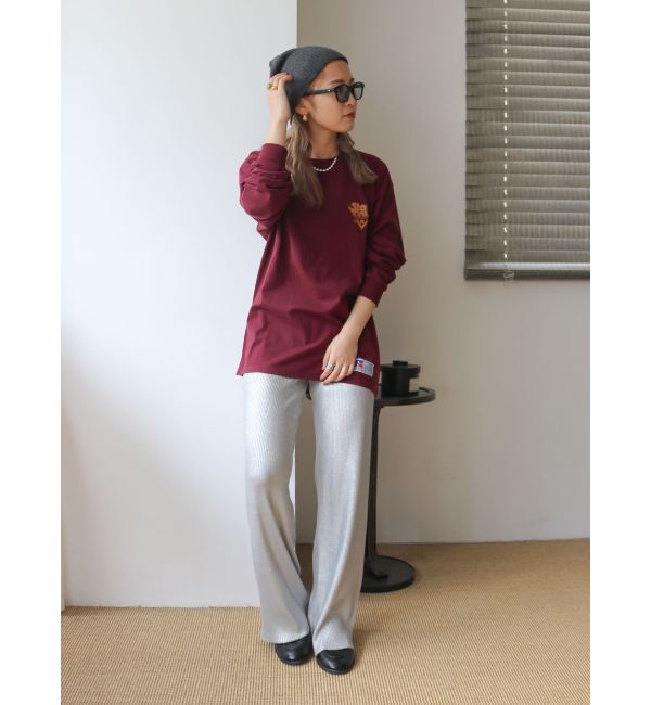 Ungrid「箔プリントニットパンツ」|その他|