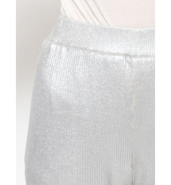 Ungrid「箔プリントニットパンツ」|その他|