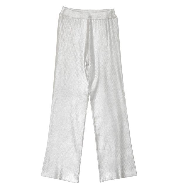 Ungrid「箔プリントニットパンツ」|その他|