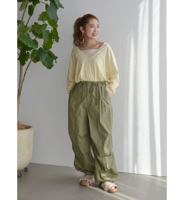 Ungrid「ミリタリールーズパンツ」|その他|