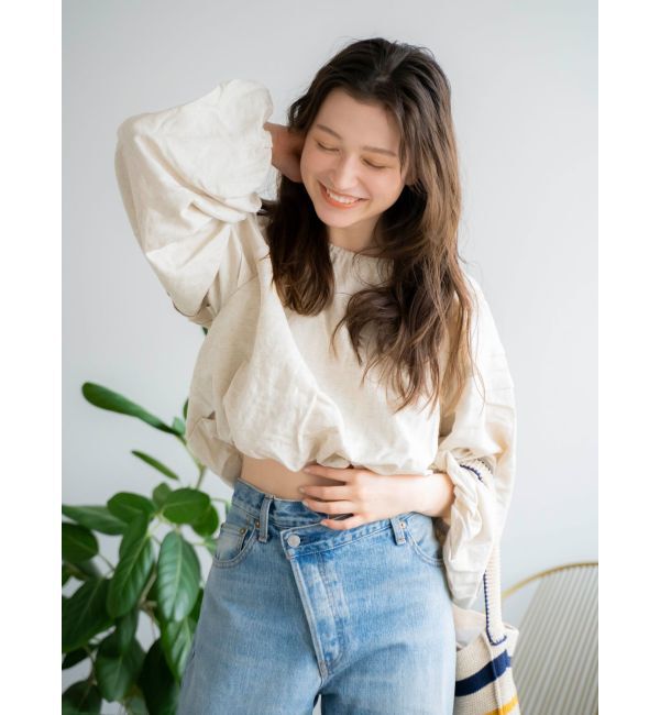 Ungrid「ボリュームショートブラウス」|シャツ・ブラウス|