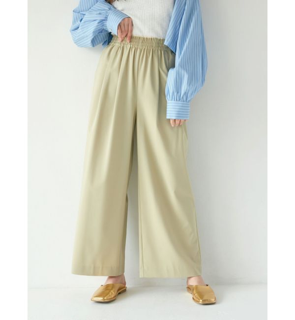 Ungrid「カットオフデザインラフタックパンツ」|その他|