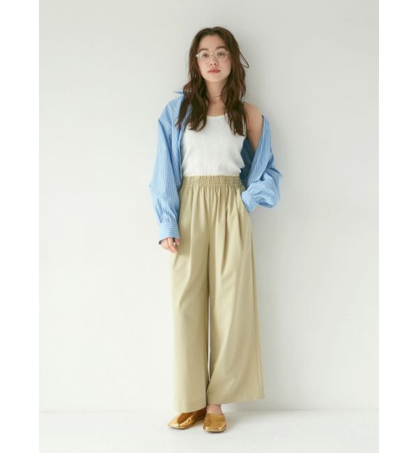 Ungrid「カットオフデザインラフタックパンツ」|その他|