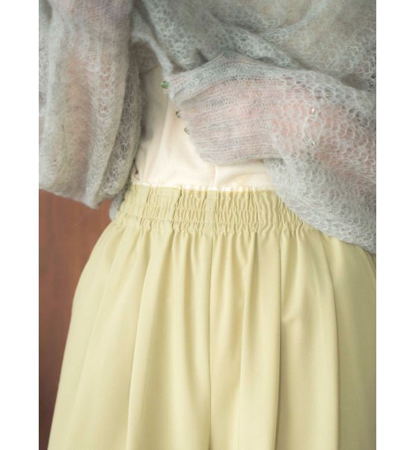 Ungrid「カットオフデザインラフタックパンツ」|その他|