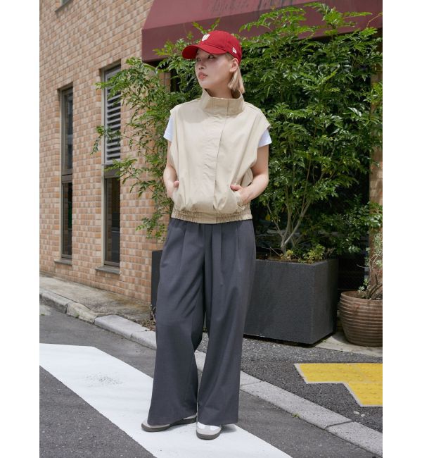 Ungrid「カットオフデザインラフタックパンツ」|その他|