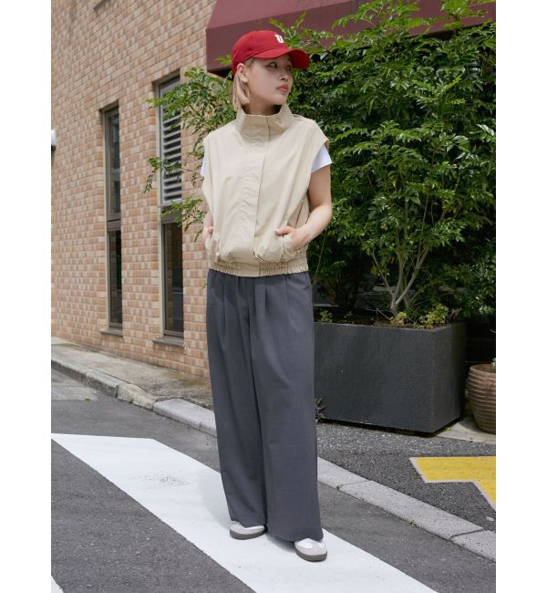 Ungrid「カットオフデザインラフタックパンツ」|その他|