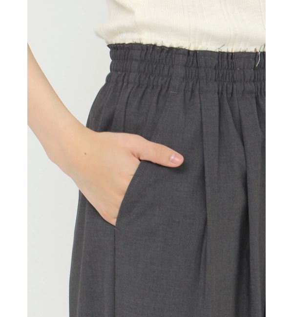 Ungrid「カットオフデザインラフタックパンツ」|その他|
