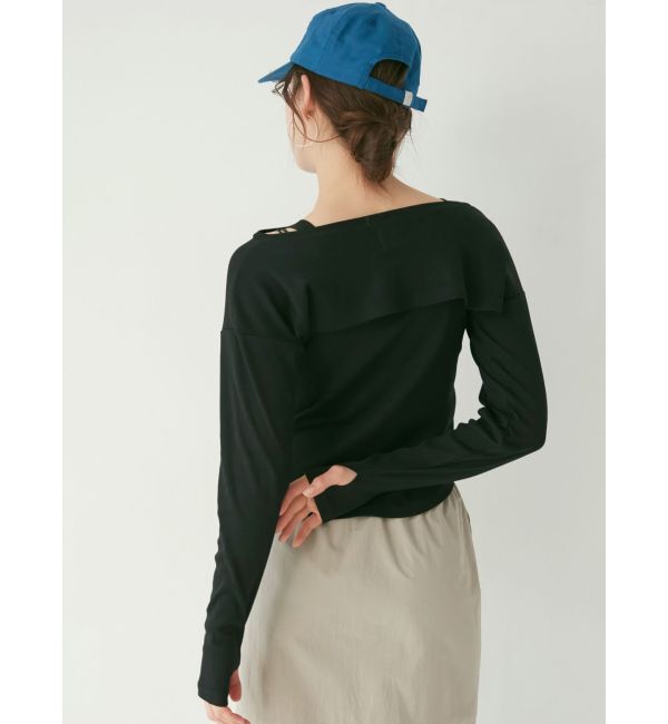 Ungrid「タンクレイヤードショートロングスリーブTee」|Tシャツ・カットソー|