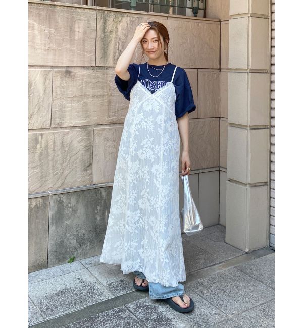 Ungrid「カレッジロゴビッグTee」|Tシャツ・カットソー|