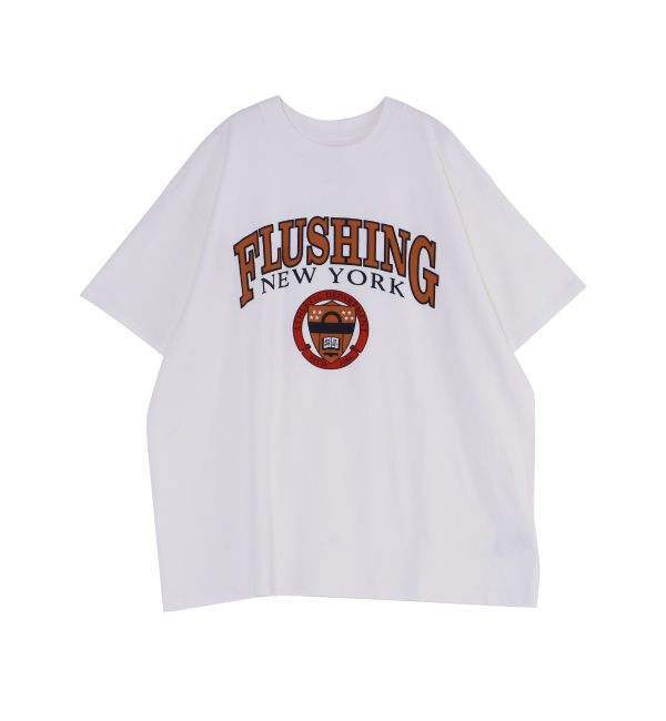 Ungrid「カレッジロゴビッグTee」|Tシャツ・カットソー|