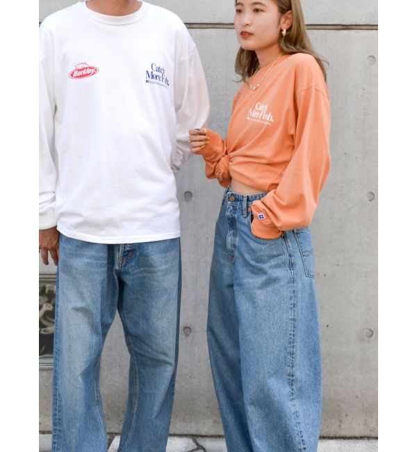 Ungrid「Russell Berkley別注 ロゴロングスリーブTee」|Tシャツ・カットソー|