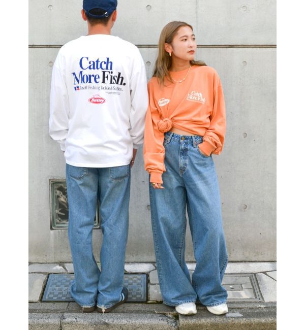 Ungrid「Russell Berkley別注 ロゴロングスリーブTee」|Tシャツ・カットソー|