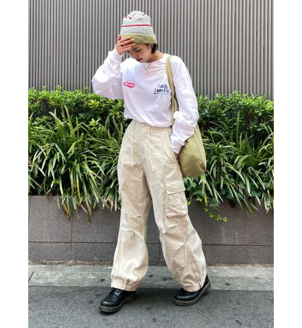 Ungrid「Russell Berkley別注 ロゴロングスリーブTee」|Tシャツ・カットソー|