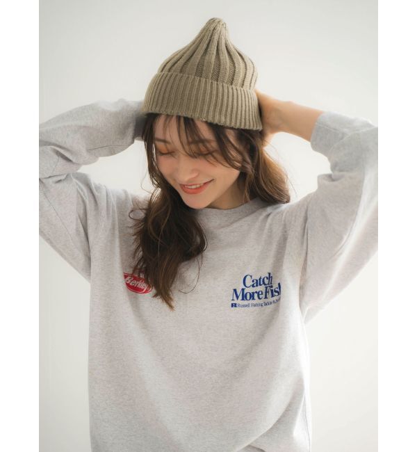 Ungrid「Russell Berkley別注 ロゴロングスリーブTee」|Tシャツ・カットソー|