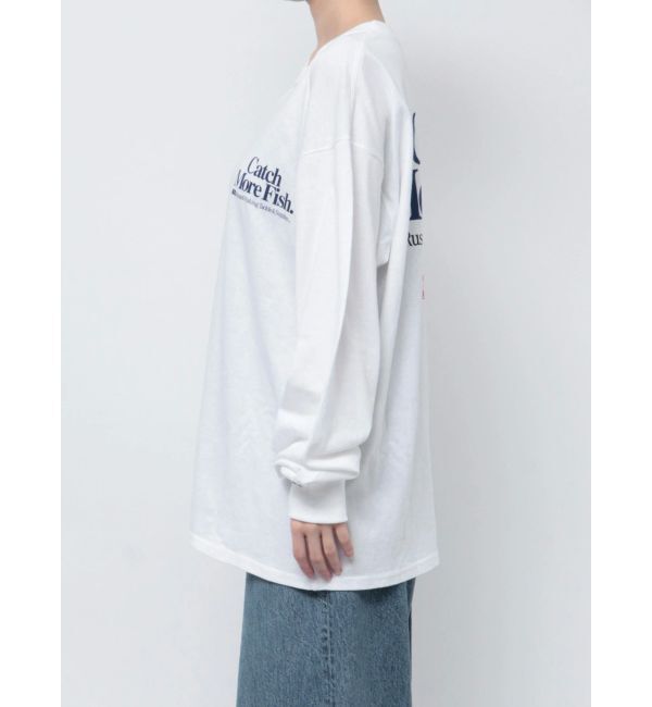 Ungrid「Russell Berkley別注 ロゴロングスリーブTee」|Tシャツ・カットソー|