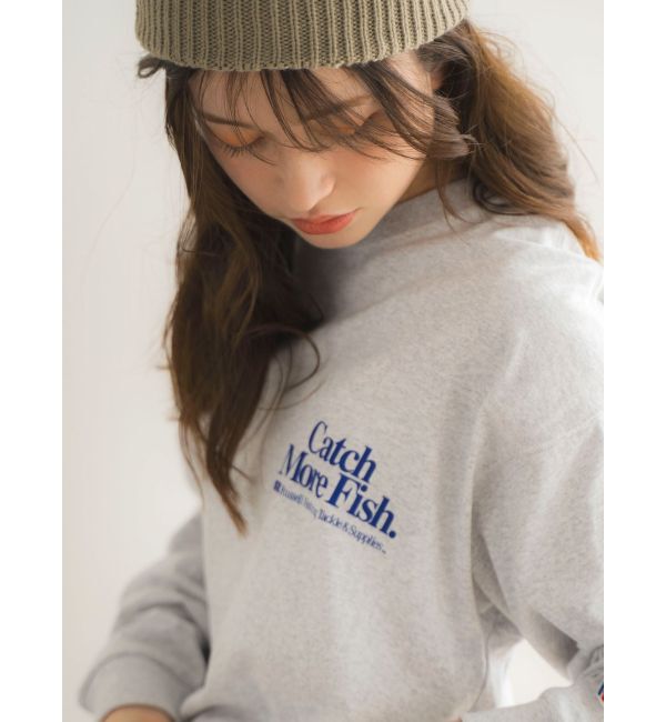 Ungrid「Russell Berkley別注 ロゴロングスリーブTee」|Tシャツ・カットソー|