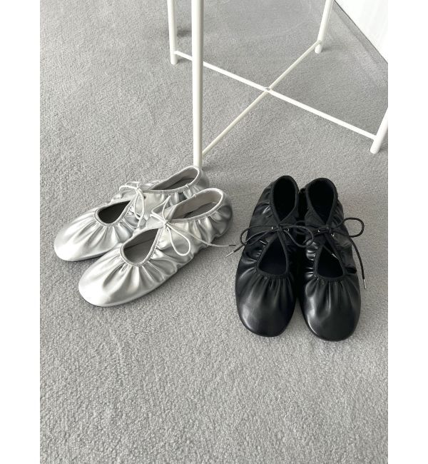 Ungrid「ギャザーフラットシューズ」|その他|
