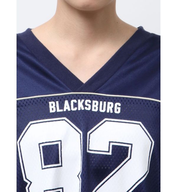 Ungrid「メッシュコンビナンバリングロングスリーブTee」|Tシャツ・カットソー|