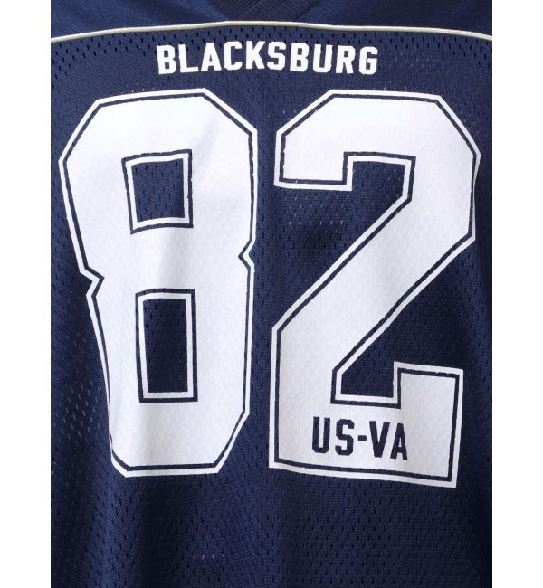 Ungrid「メッシュコンビナンバリングロングスリーブTee」|Tシャツ・カットソー|